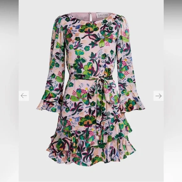 Saloni marissa mini clearance dress